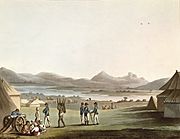 Royal artillery encampment arcot1804