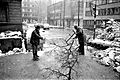 Sarajevo Siege firewood couple 1992