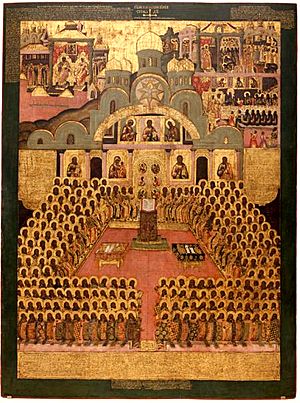 Seventh ecumenical council (Icon)