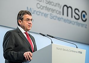 Sigmar Gabriel MSC 2018