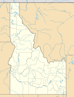 Thunder Mountain is located in Idaho
