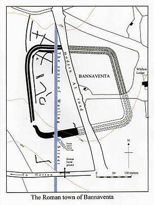 Plan of the site of Bannaventa