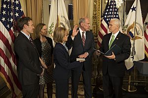 Dan Coats swearing in