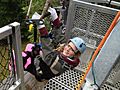 Departure zip SuperFly in Whistler, BC, Canada