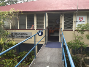 Diamantina Health Care Museum entrance