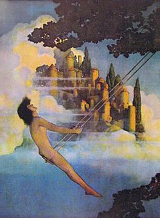 Dinky Bird by Maxfield Parrish, 1904