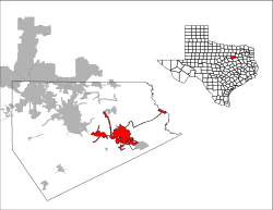 Ellis County Ennis.svg