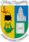 Official seal of Caldas, Antioquia