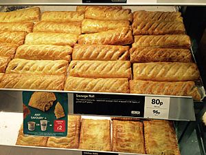 Greggs sausage rolls