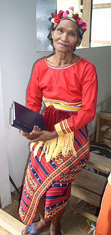 Isnag Woman Traditional Attire