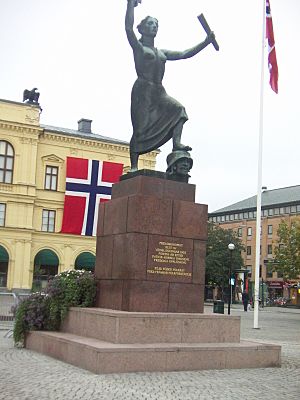 Peace monument karlstad