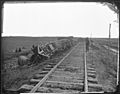 Picking up debris of trains after Pope's retreat. Second Battle of Bull Run. - NARA - 524923