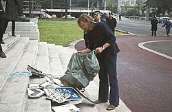 Protest Cymdeithas yr Iaith, 1972