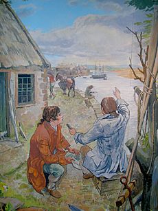 Richard Brown and Robert Burns - Fullarton