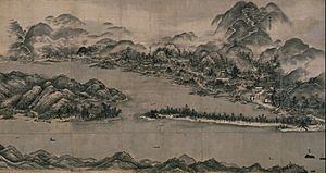 Sesshu - View of Ama-no-Hashidate