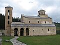 Sopoćani Monastery, side view, Serbia