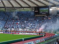 Tifosi curva nord lazio