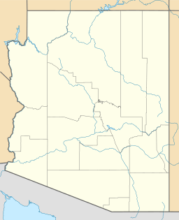 Location of Show Low Lake in Arizona, USA.