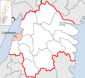 Vadstena Municipality in Östergötland County.png