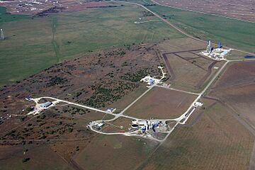 2008 SpaceX's Rocket Development facility, McGregor, TX