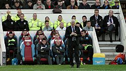 Alan Pardew manager of Newcastle United