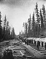 Canadian Pacific Railway Crew at lower Fraser Valley (1881)