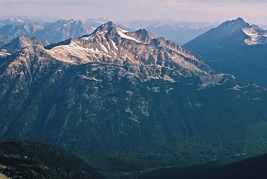 Cayoosh Mountain and Mt. Marriott