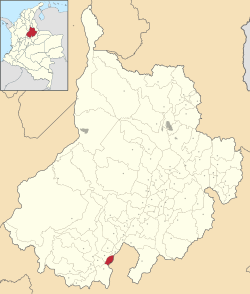 Location of the municipality and town of Barbosa, Santander in the Santander  Department of Colombia.