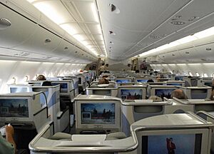 Emirates business class A380