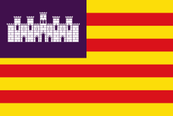 Flag of the Balearic Islands.svg