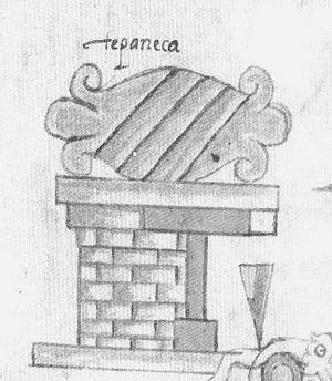 Glifo gentilicio tepaneca codice azcatitlan