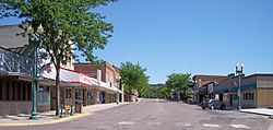 Prentice Street in downtown Granite Falls in 2007