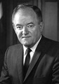 Hubert Humphrey, half-length portrait, facing front cropped