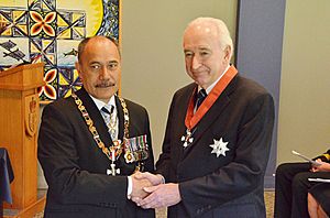 Jim McLay KNZM investiture