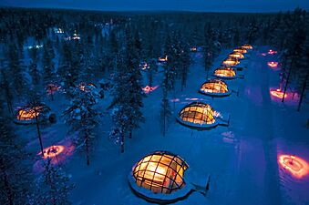 Kakslauttanen Igloo village