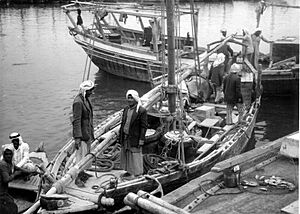 Kuwait harbour 1961