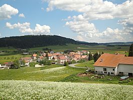 View of La Brévine