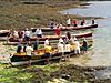 Launching pilot gigs, Flushing Beach - geograph.org.uk - 459478.jpg