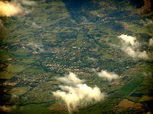 Mansfield Victoria aerial