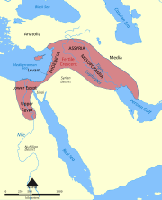 Map of fertile crescent