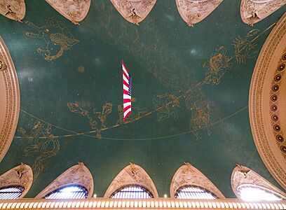 NYC Grand Central Terminal ceiling