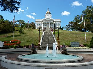 The Old Jackson County Courthouse in Downtown Sylva