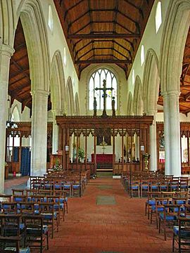 Orford - Church of St Bartholomew (interior)