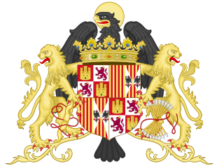 Ornamented Coat of Arms of Queen Isabella of Castile (1474-1492).svg