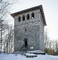 Römerturm, Auf dem Gaulskopf