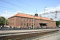 Railway station in Lahti of Finland