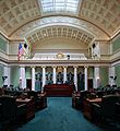 Senate chamber at the Rhode Island State House