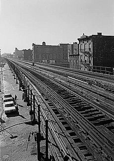 Third avenue el at 169th street bronx