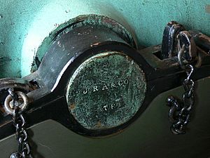 Trunnion from a Tredegar Iron Works cannon