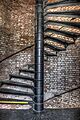 Tybee Island Lighthouse - detail of staircase
